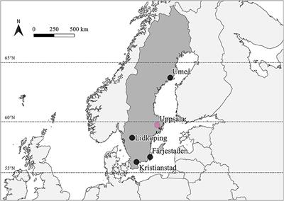 Quantification of the Impact of Temperature, CO2, and Rainfall Changes on Swedish Annual Crops Production Using the APSIM Model